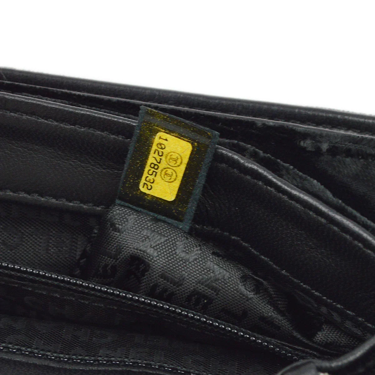 Chanel 2005-2006 Black Velvet Camelia Single Chain Shoulder Bag - Image 8