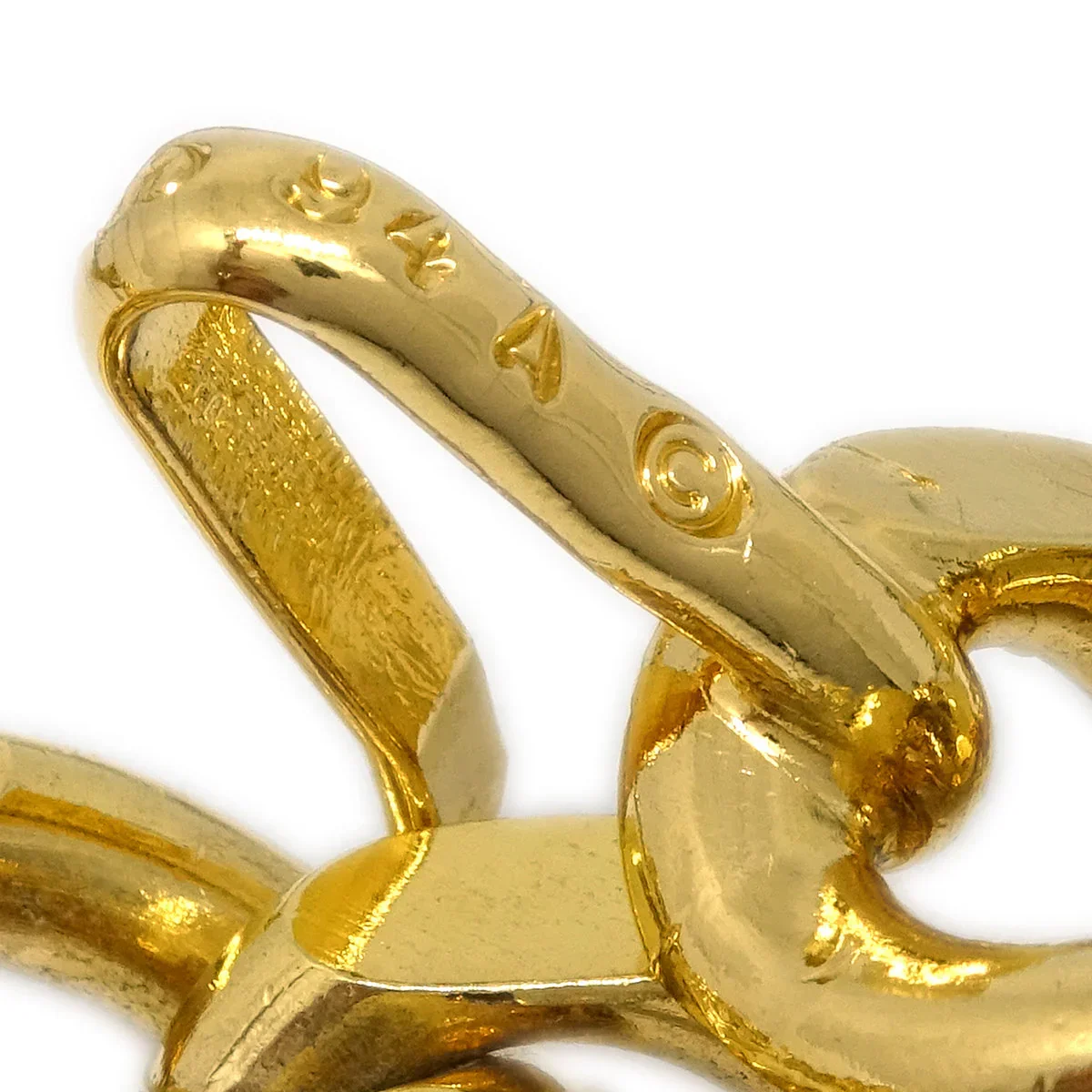 Chanel Medallion Chain Belt Gold 94A Small Good - Image 4