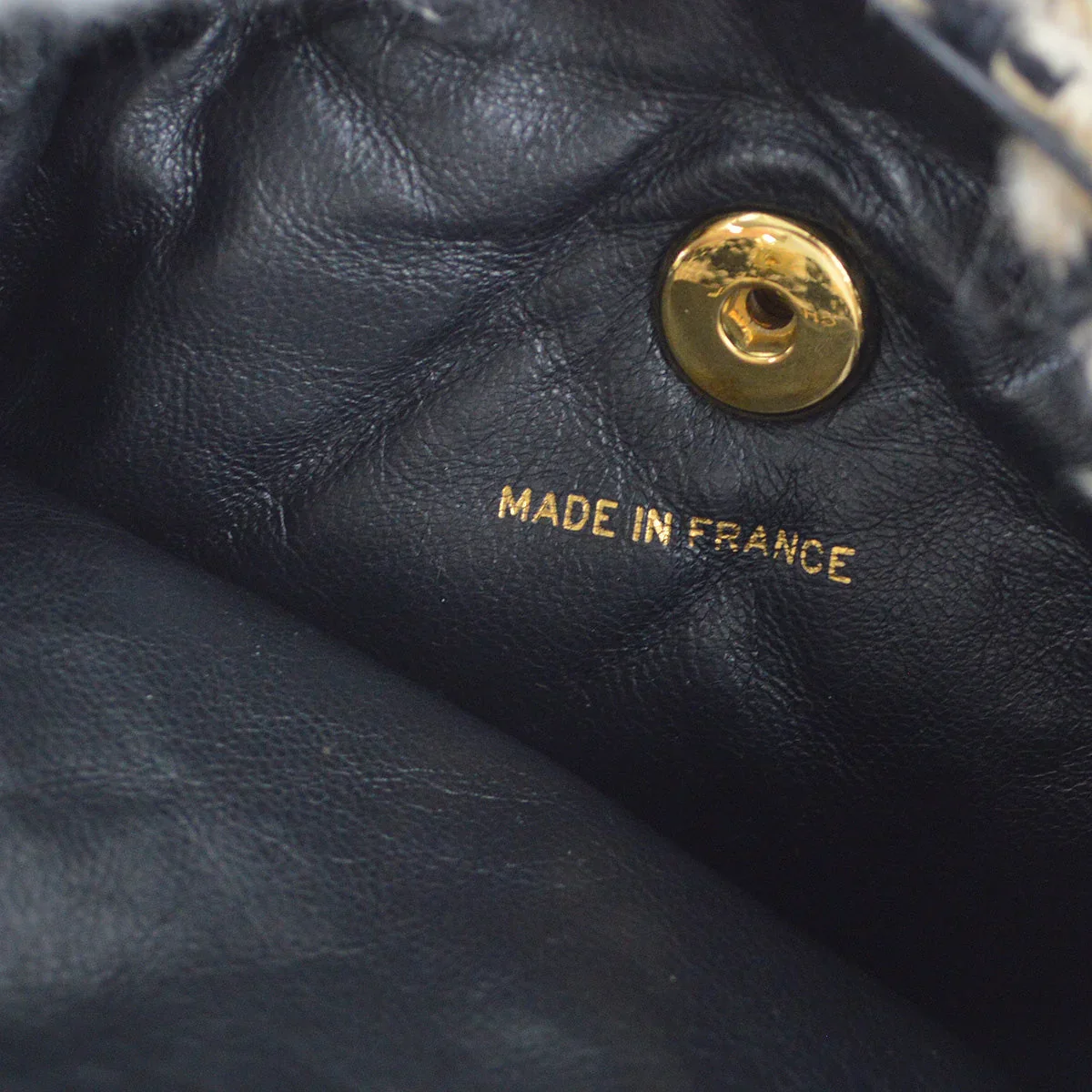 Chanel 1991-1994 Beige Tweed Duma Backpack Large - Image 9