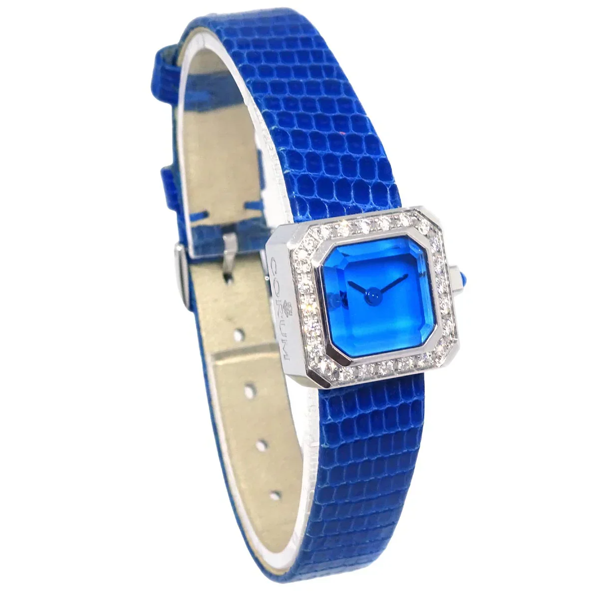 Corum * Sugar Cube Ref.137.423.47 Quartz Watch SS Diamond - Image 2