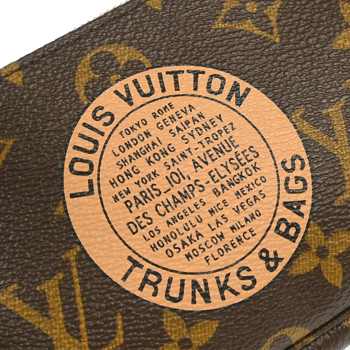 Louis Vuitton 2007 Monogram Mini Pochette Accessoires Handbag M60153 - Image 3