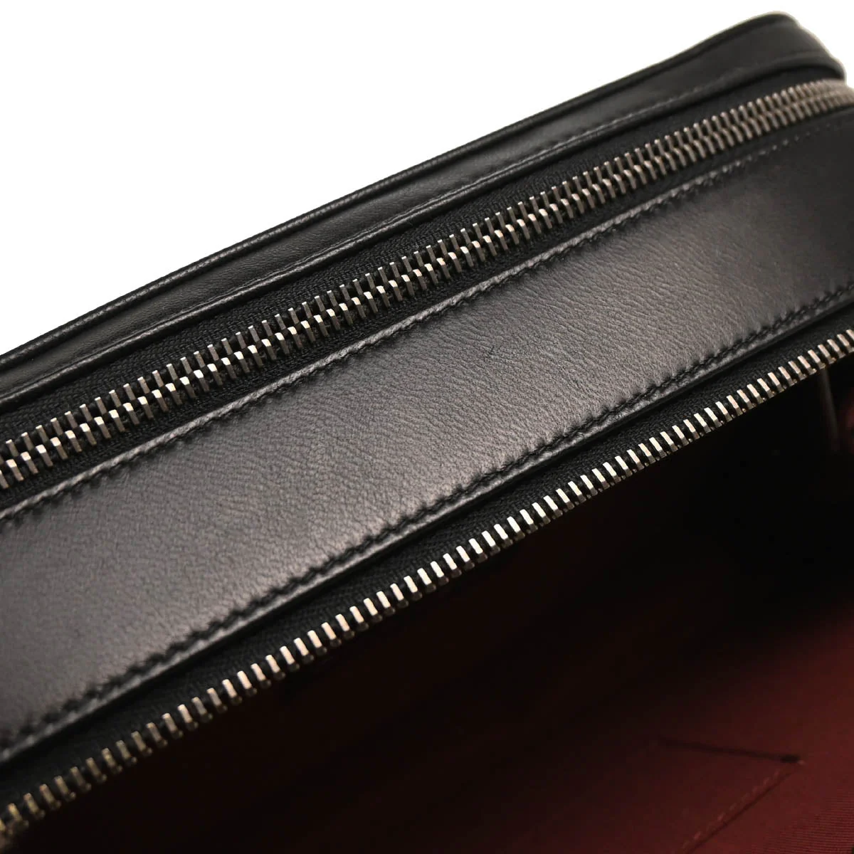 Chanel 2014-2015 Black Lambskin Medium Coco Boy Camera Bag - Image 8