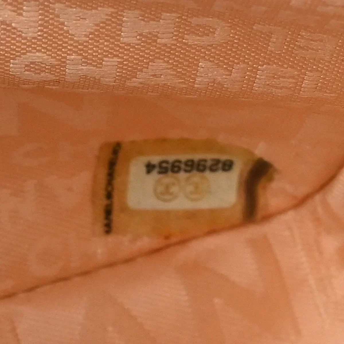 Chanel 2003-2004 Pink Satin Chain Shoulder Bag - Image 8