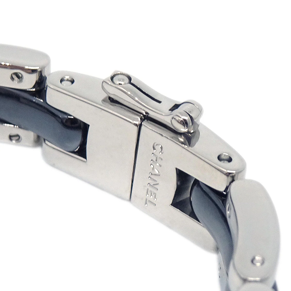 Chanel Premiere H2163 Quartz Watch Ceramic SS Diamond - Image 6