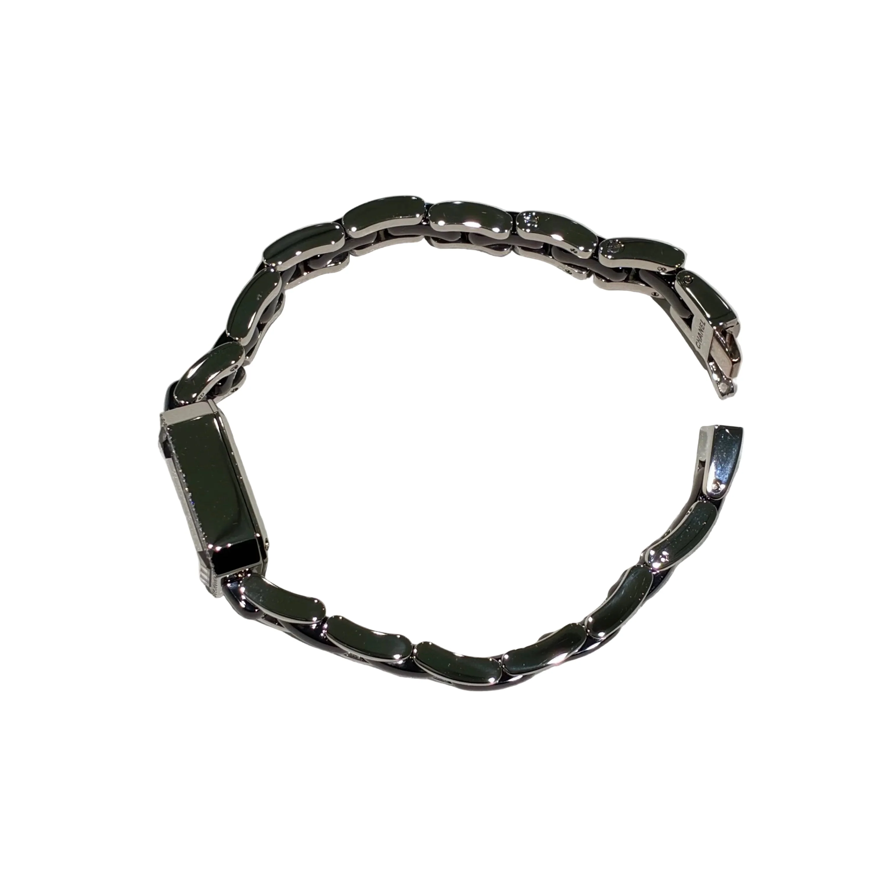 Chanel Premiere H2163 Quartz Watch Ceramic SS Diamond - Image 9
