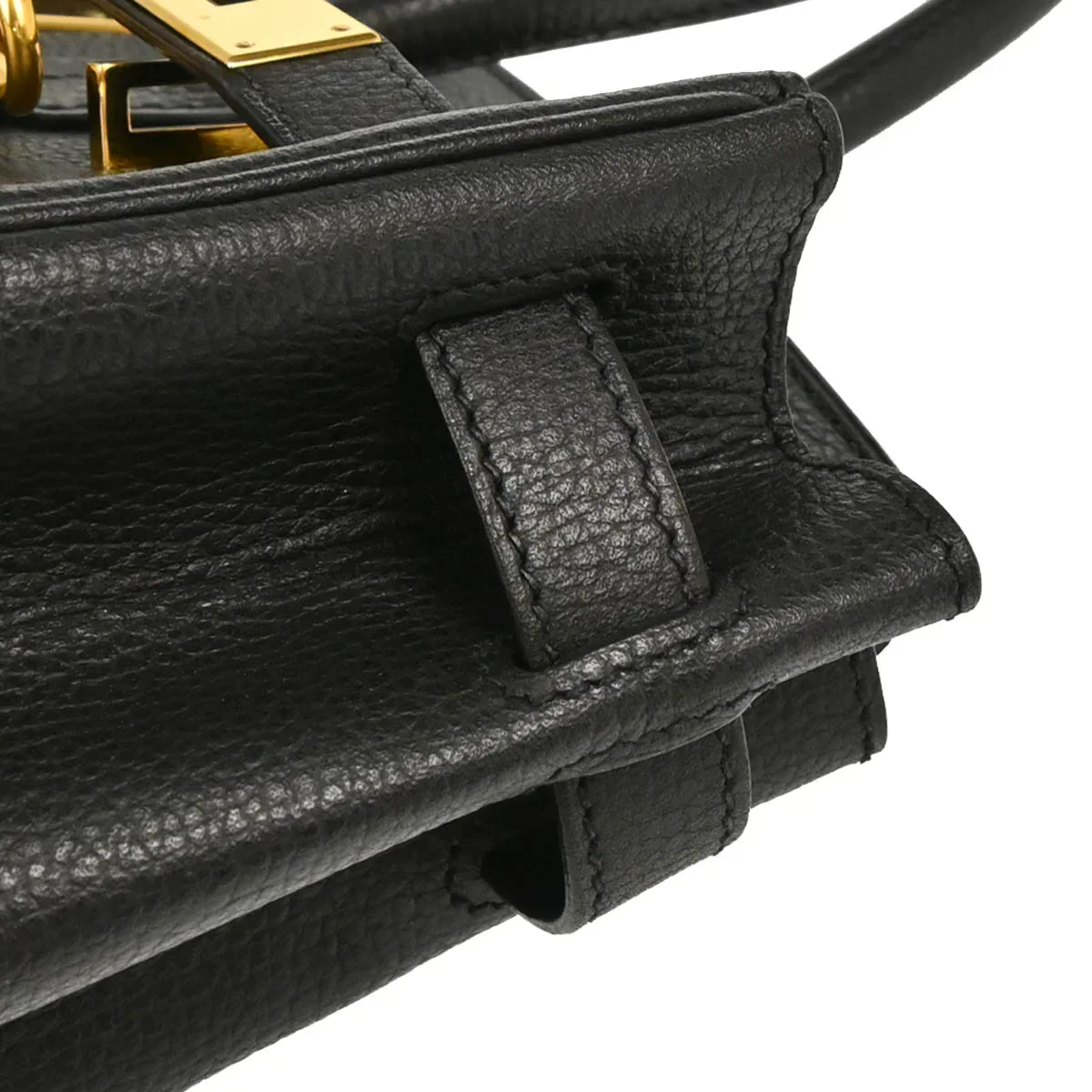 Hermes 2008 Black Liegee Birkin 30 Handbag - Image 6
