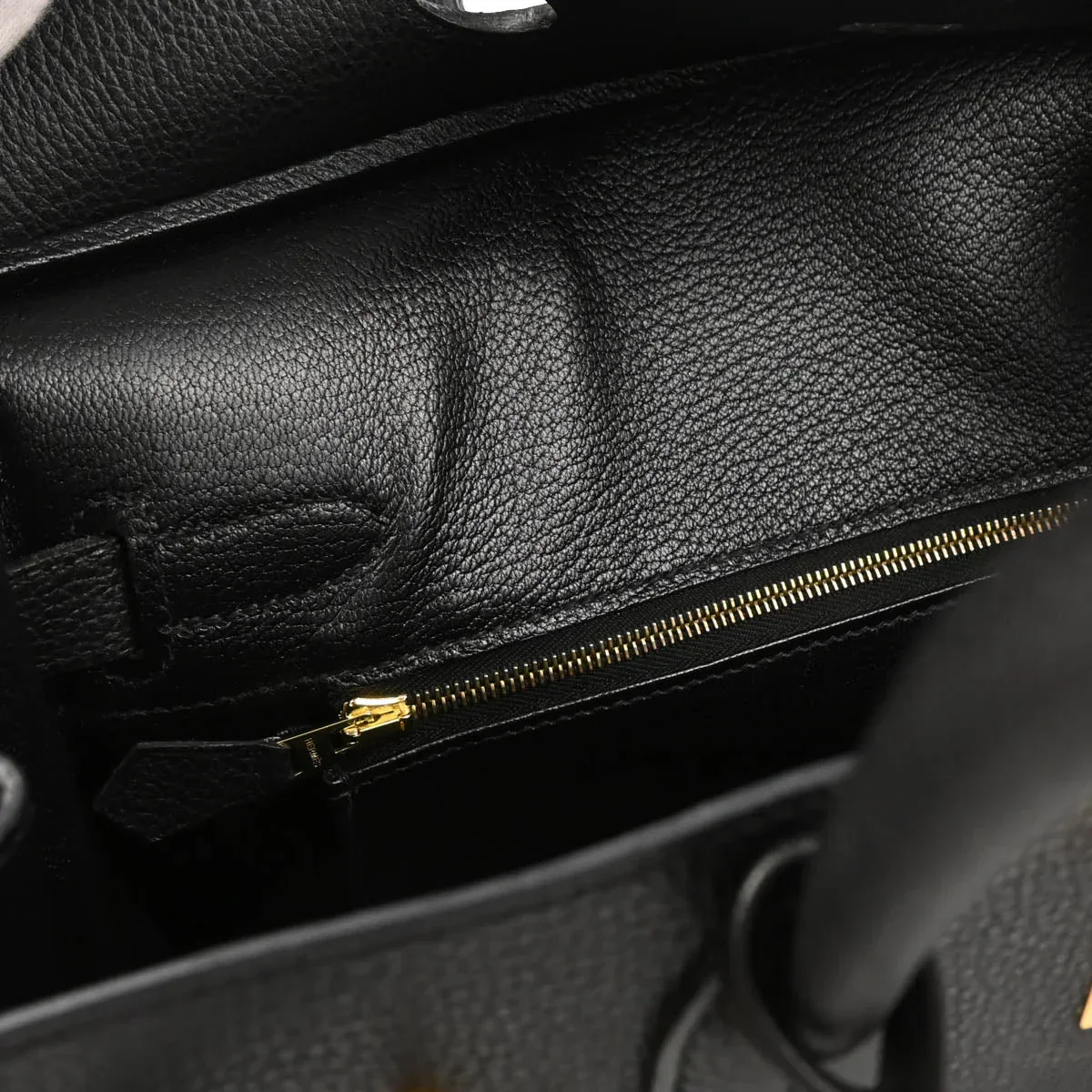 Hermes 2008 Black Liegee Birkin 30 Handbag - Image 8