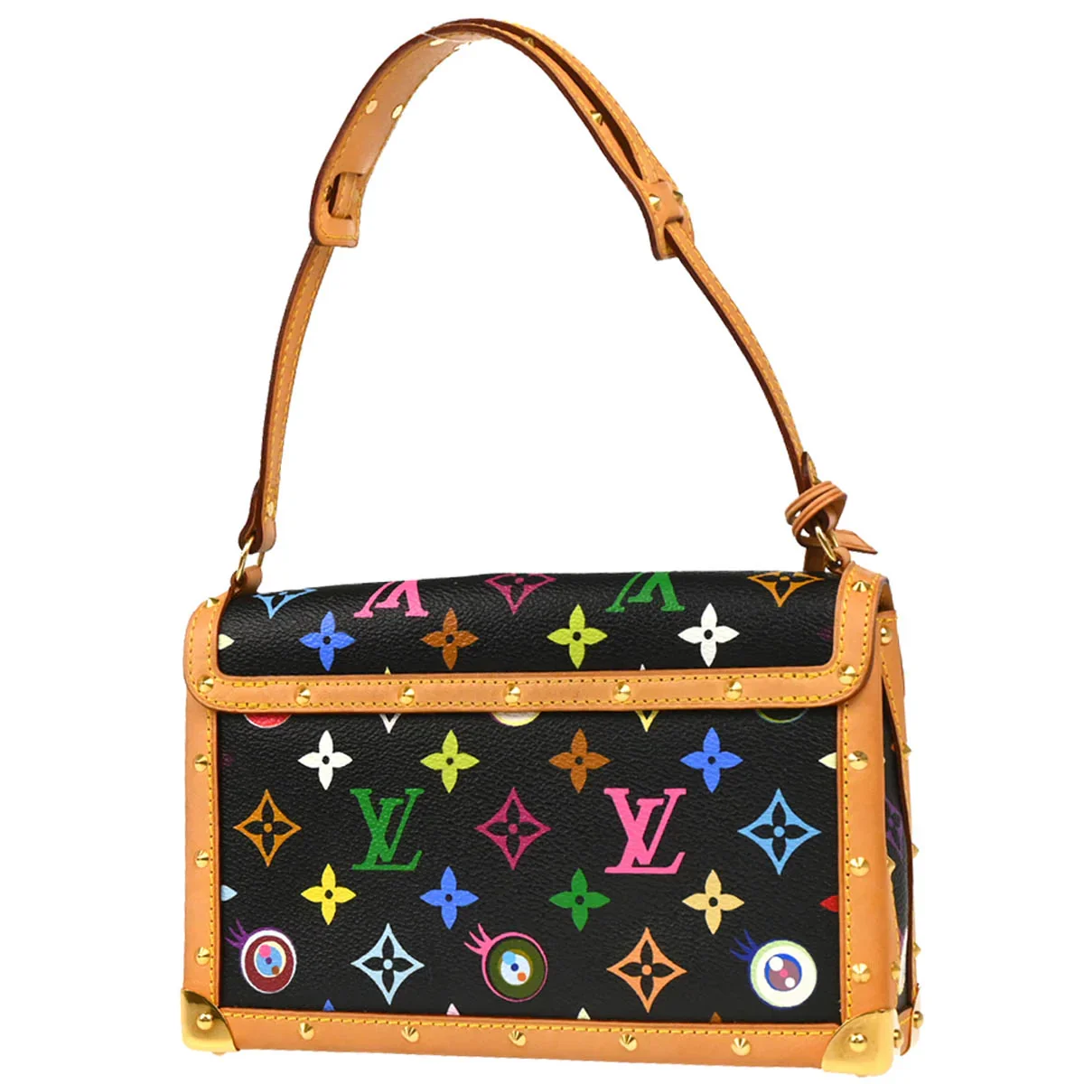 Louis Vuitton 2003 Eye Love Monogram Pochette Eye Miss You M92054 - Image 2