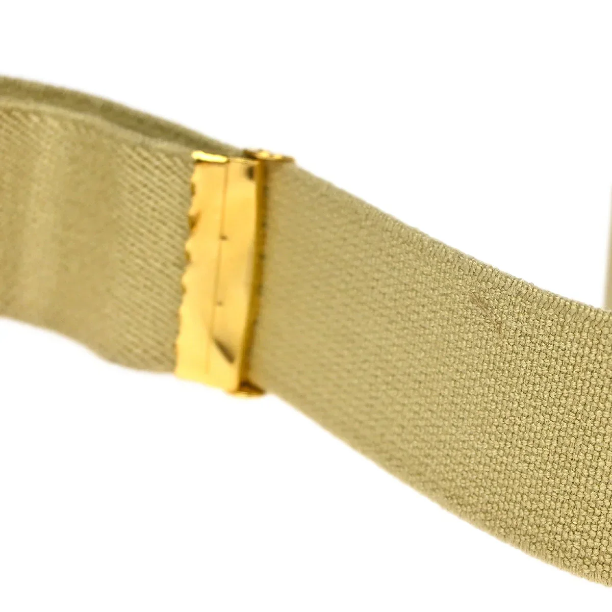 Chanel Suspenders Beige Small Good - Image 7