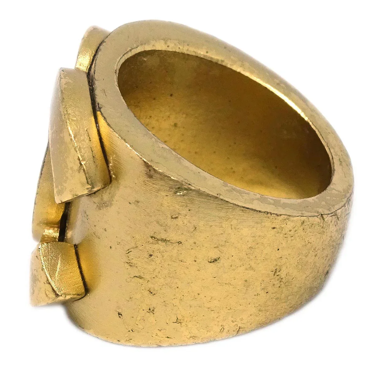 Chanel Ring Gold #53 #13 01C - Image 2
