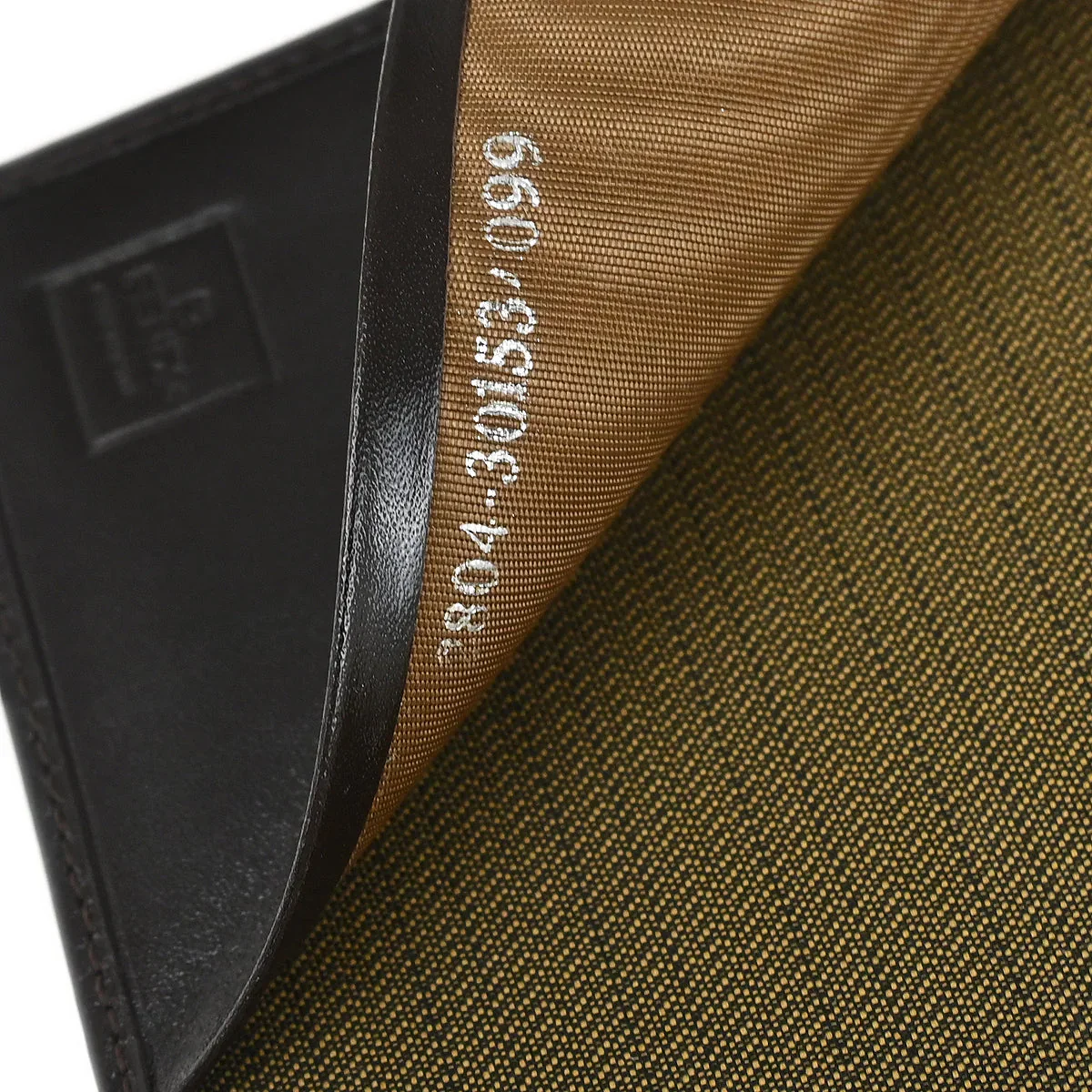 Fendi 2009 Brown Zucca Note Book Cover Small Good - Image 7
