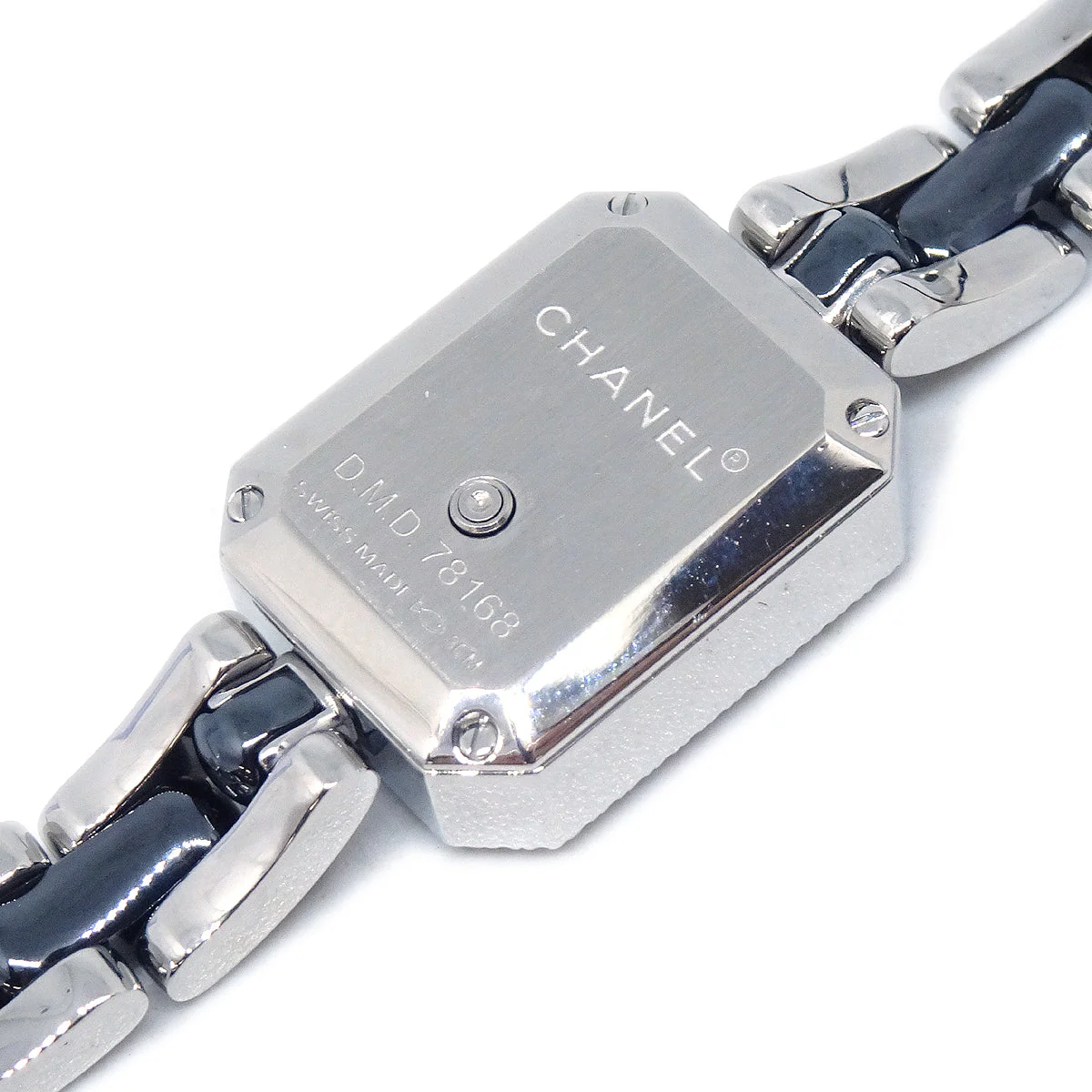 Chanel Premiere H2163 Quartz Watch Ceramic SS Diamond - Image 7