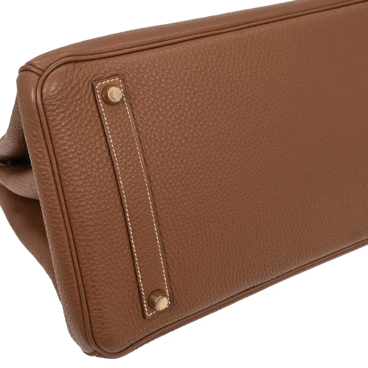 Hermes Gold Togo Birkin 35 Handbag - Image 4