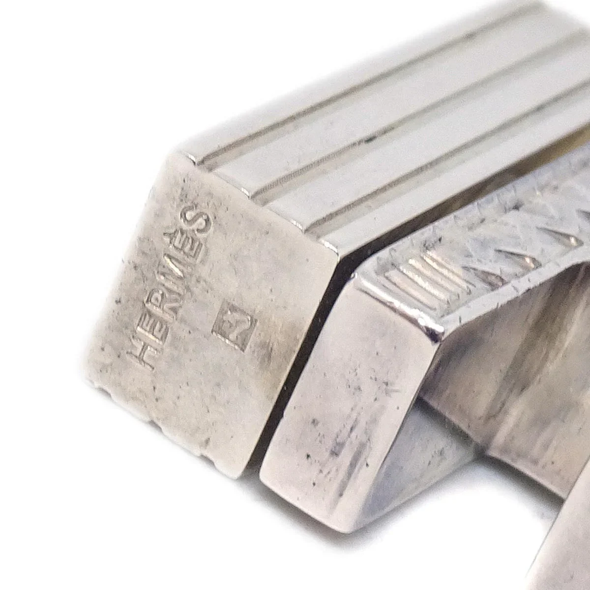 Hermes Touareg H Cadena Sterling Silver Small Good - Image 4