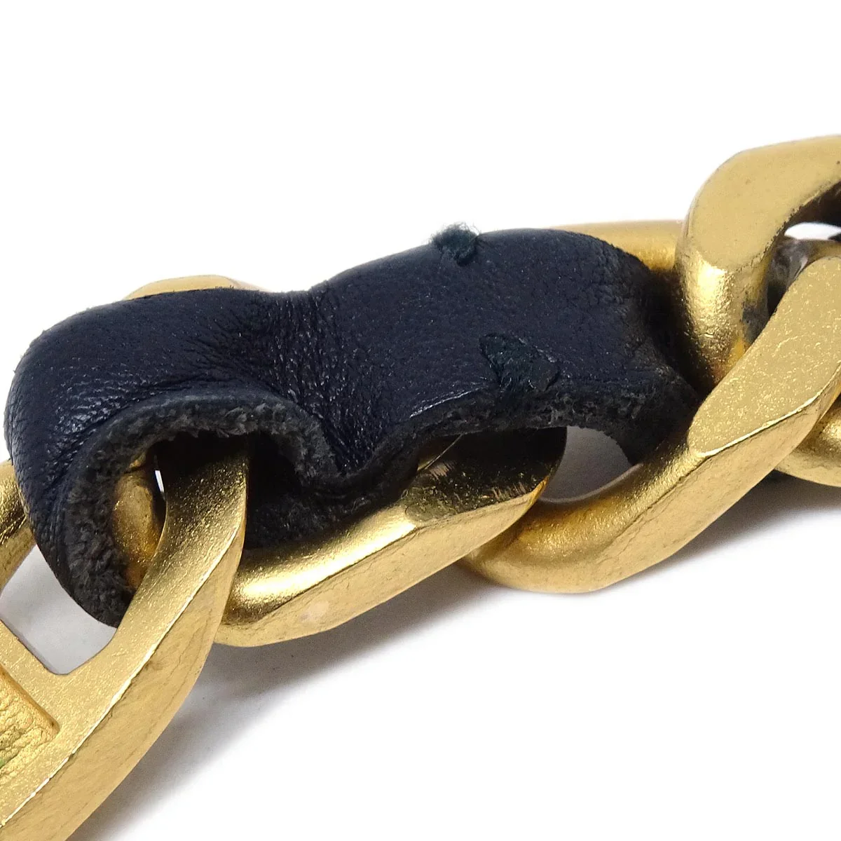 Chanel Bracelet Gold Black 95A - Image 4