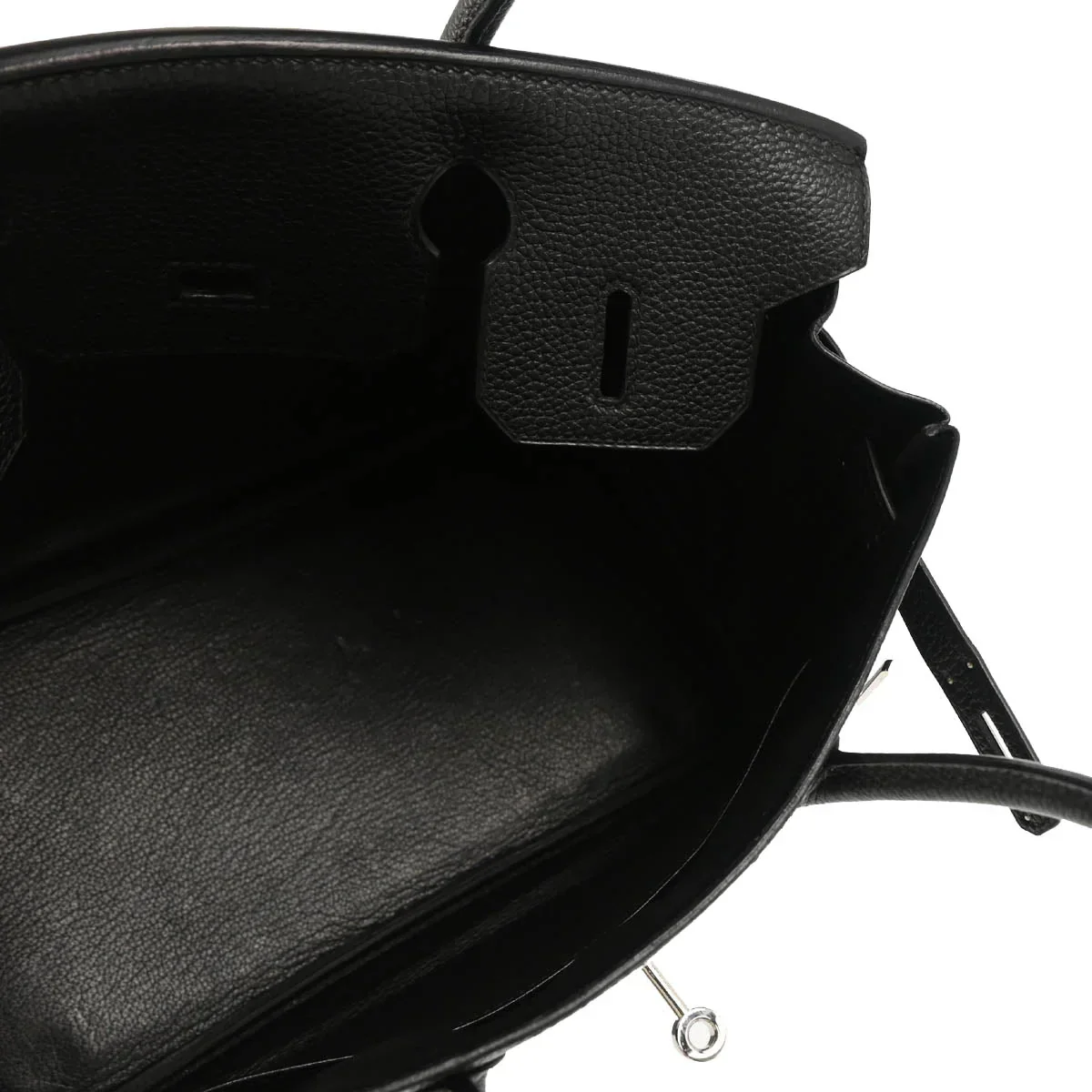 Hermes 2004 Black Togo Birkin 30 Handbag - Image 4