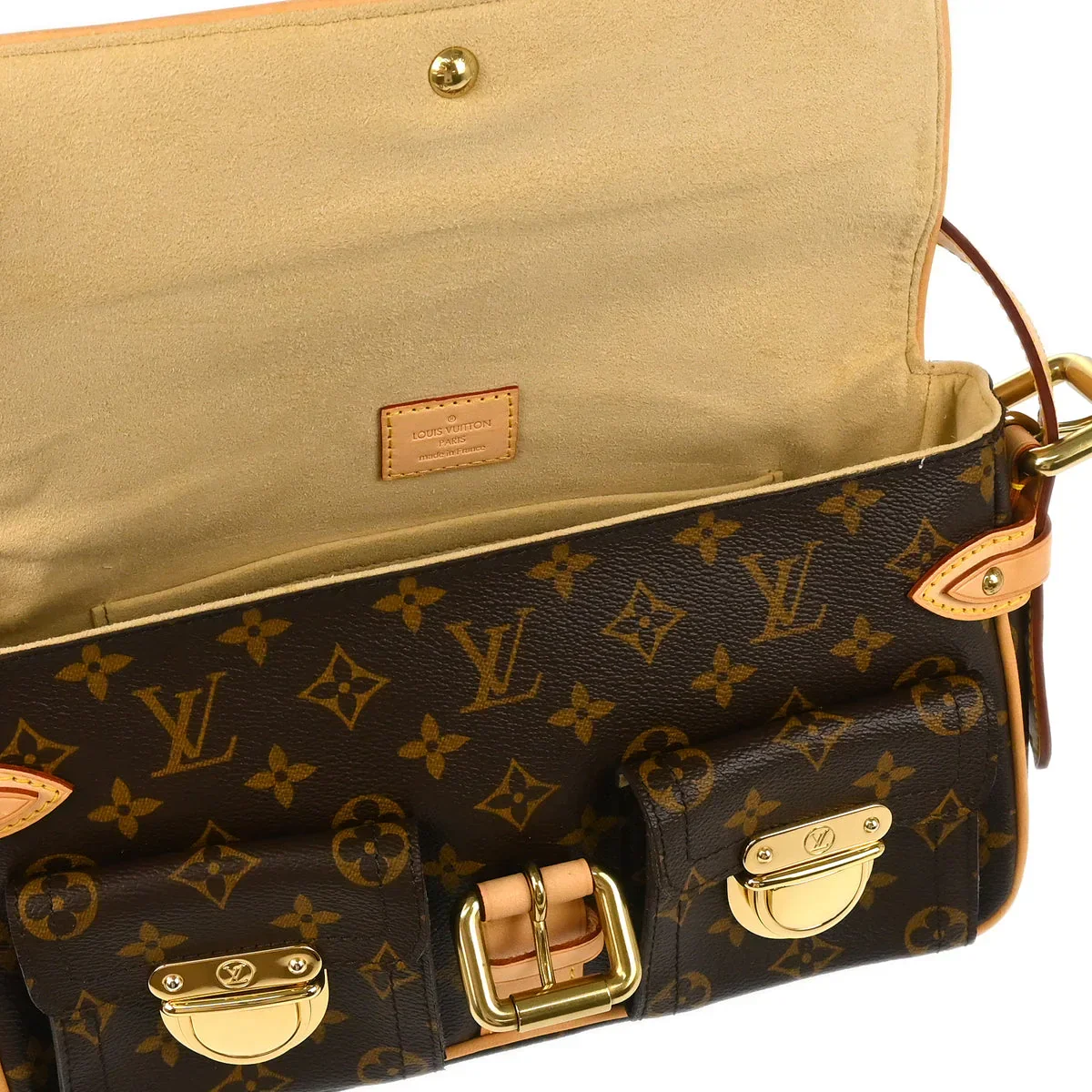 Louis Vuitton 2008 Monogram Hudson PM Shoulder Bag M40027 - Image 8