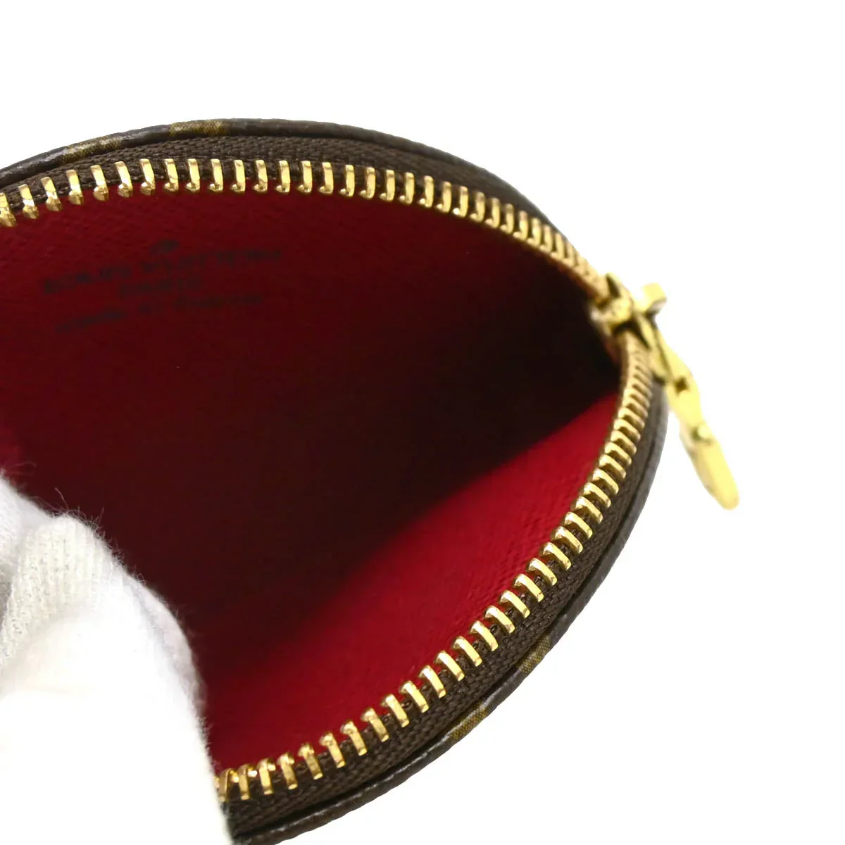 Louis Vuitton 2005 Cherry Porte Monnaie Rond Coin Case Wallet M95043 - Image 3