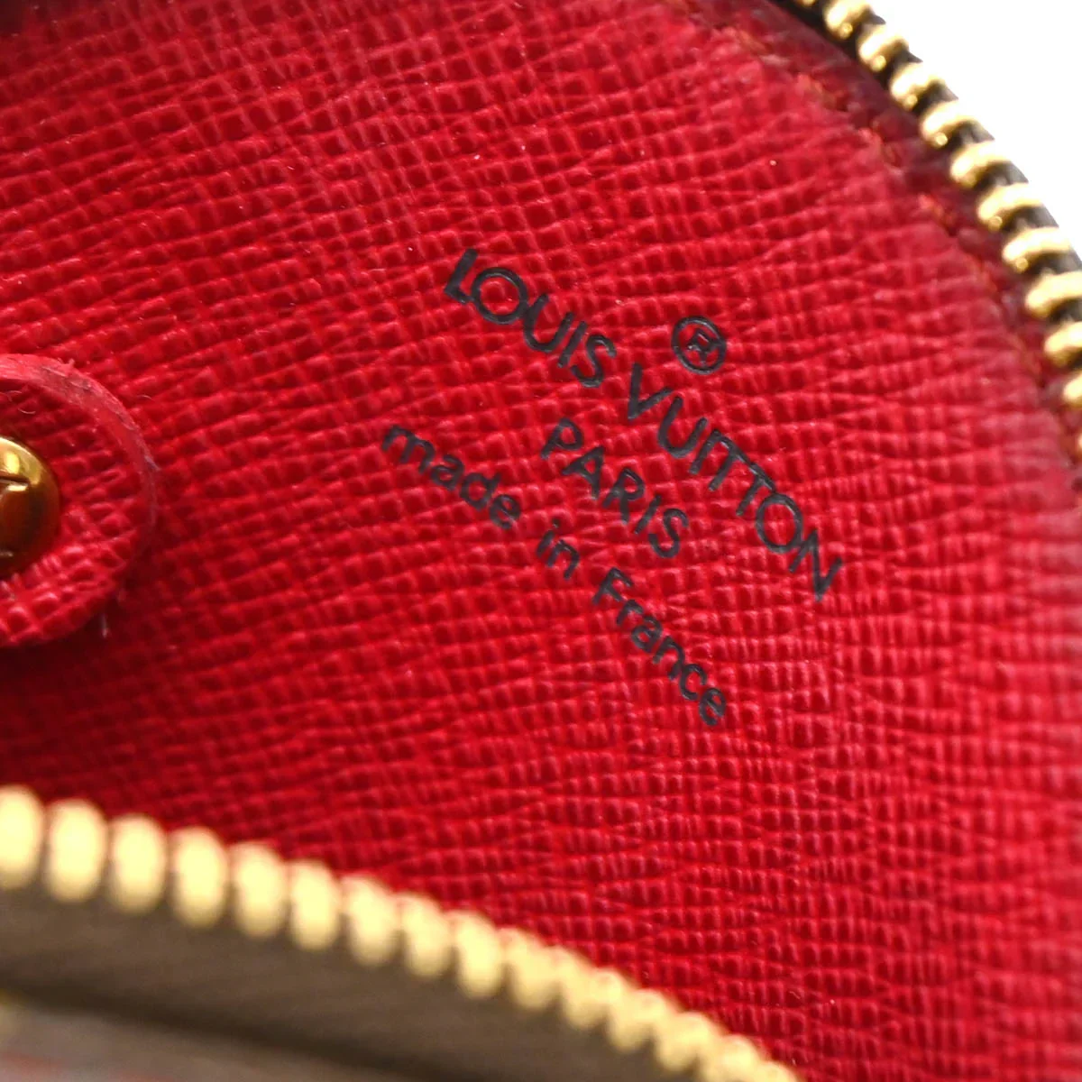 Louis Vuitton 2005 Cherry Porte Monnaie Rond Coin Case Wallet M95043 - Image 6