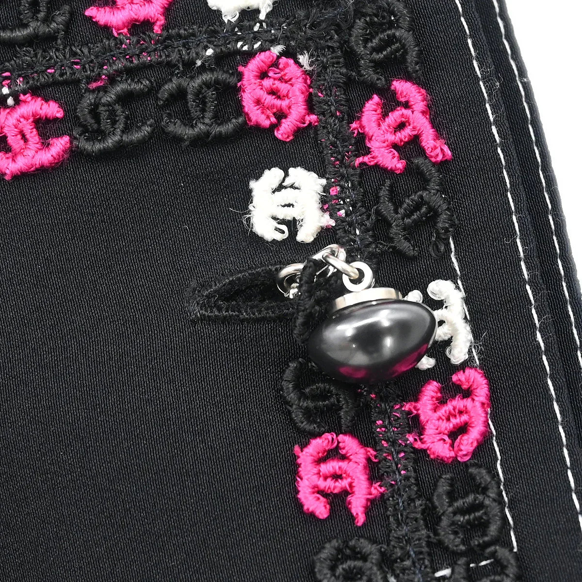 Chanel 2004 Blouse Shirt Black #36 - Image 5