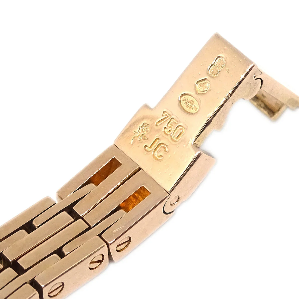 Cartier Mini Tonneau Lanieres Ref.2592 Quartz Watch 18KPG - Image 6