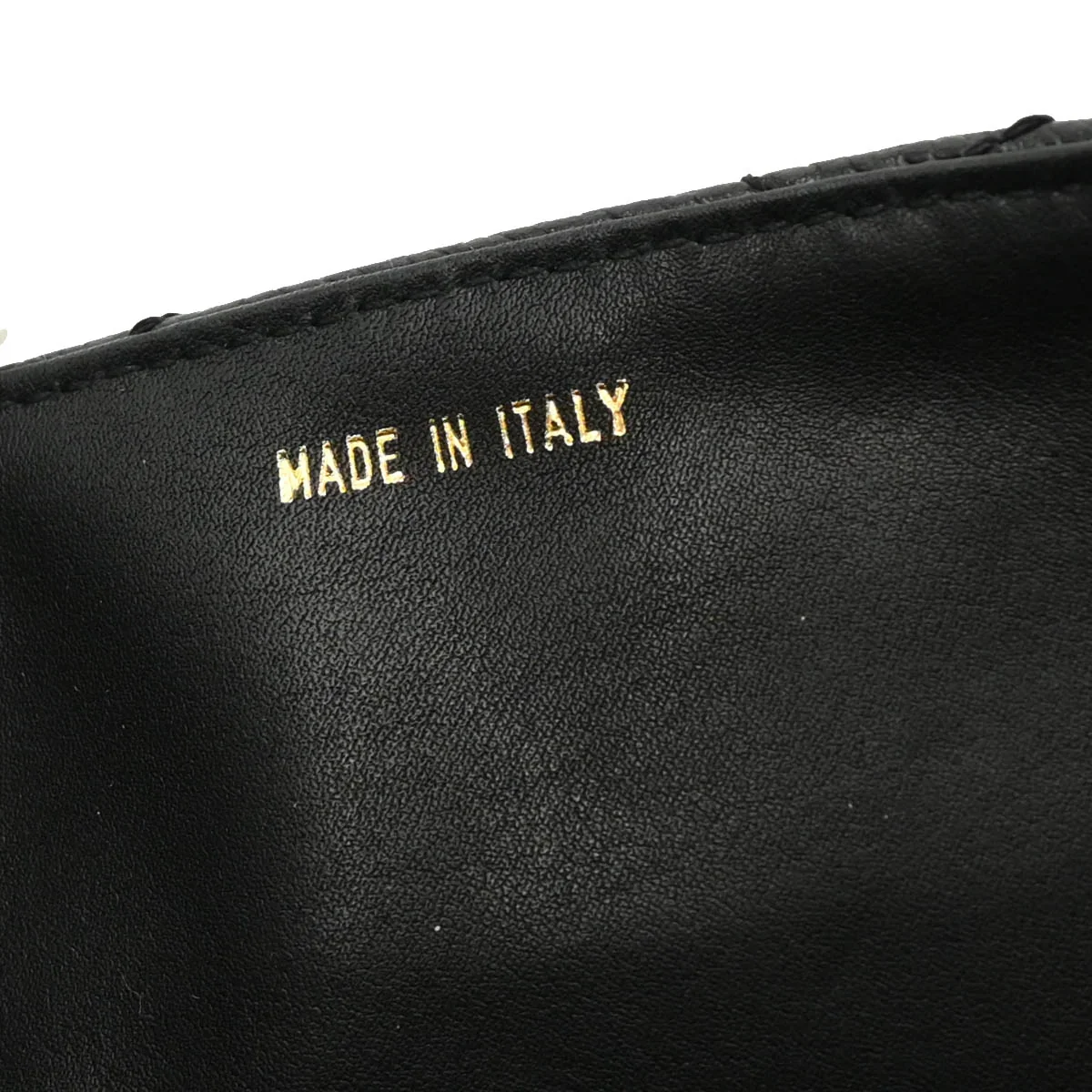 Chanel 1996-1997 Black Caviar Single Flap Shoulder Bag - Image 9