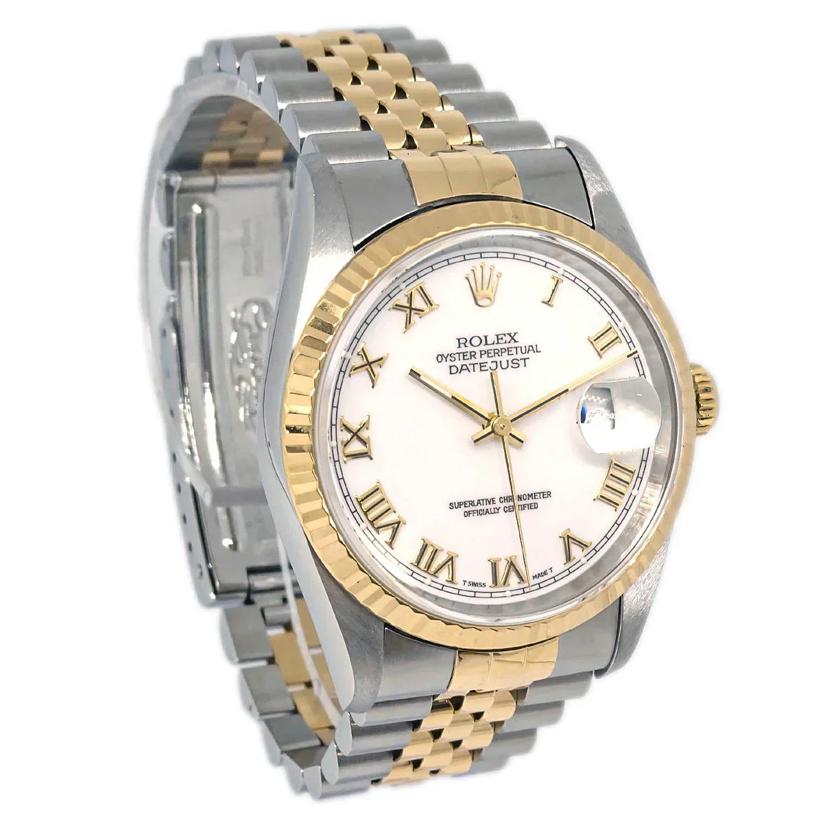 Rolex Oyster Perpetual Datejust Ref.16233 36mm Self-winding Watch 18KYG - Image 2