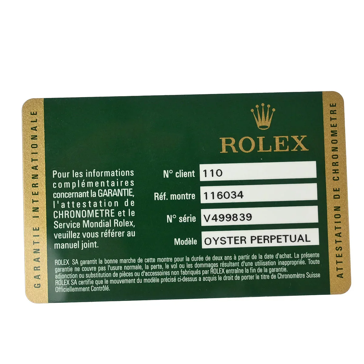 Rolex Oyster Perpetual 36mm Ref.116034 Self-winding Watch SS - Image 3