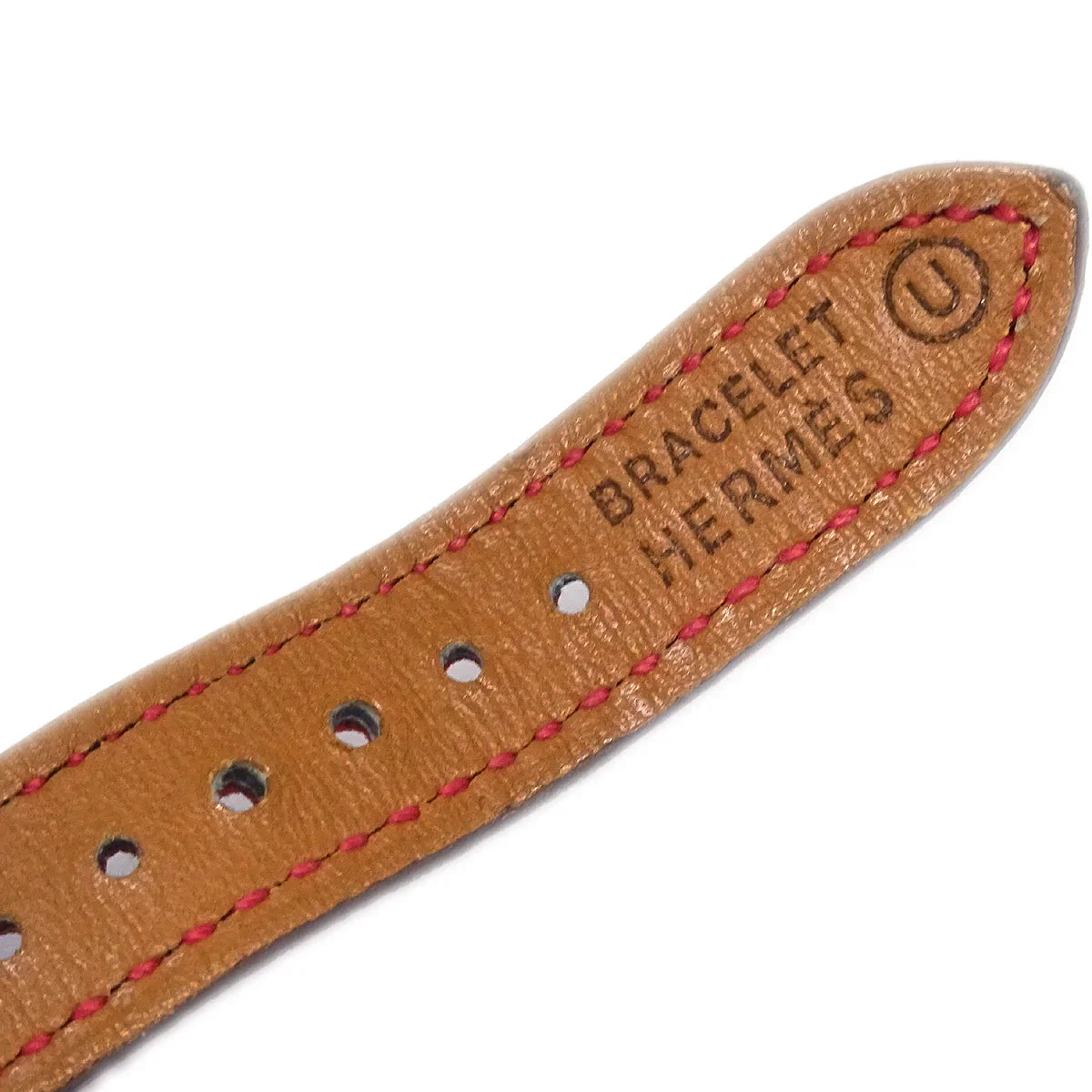 Hermes * 1991 Kelly Watch Quartz Watch Red ◯U - Image 6