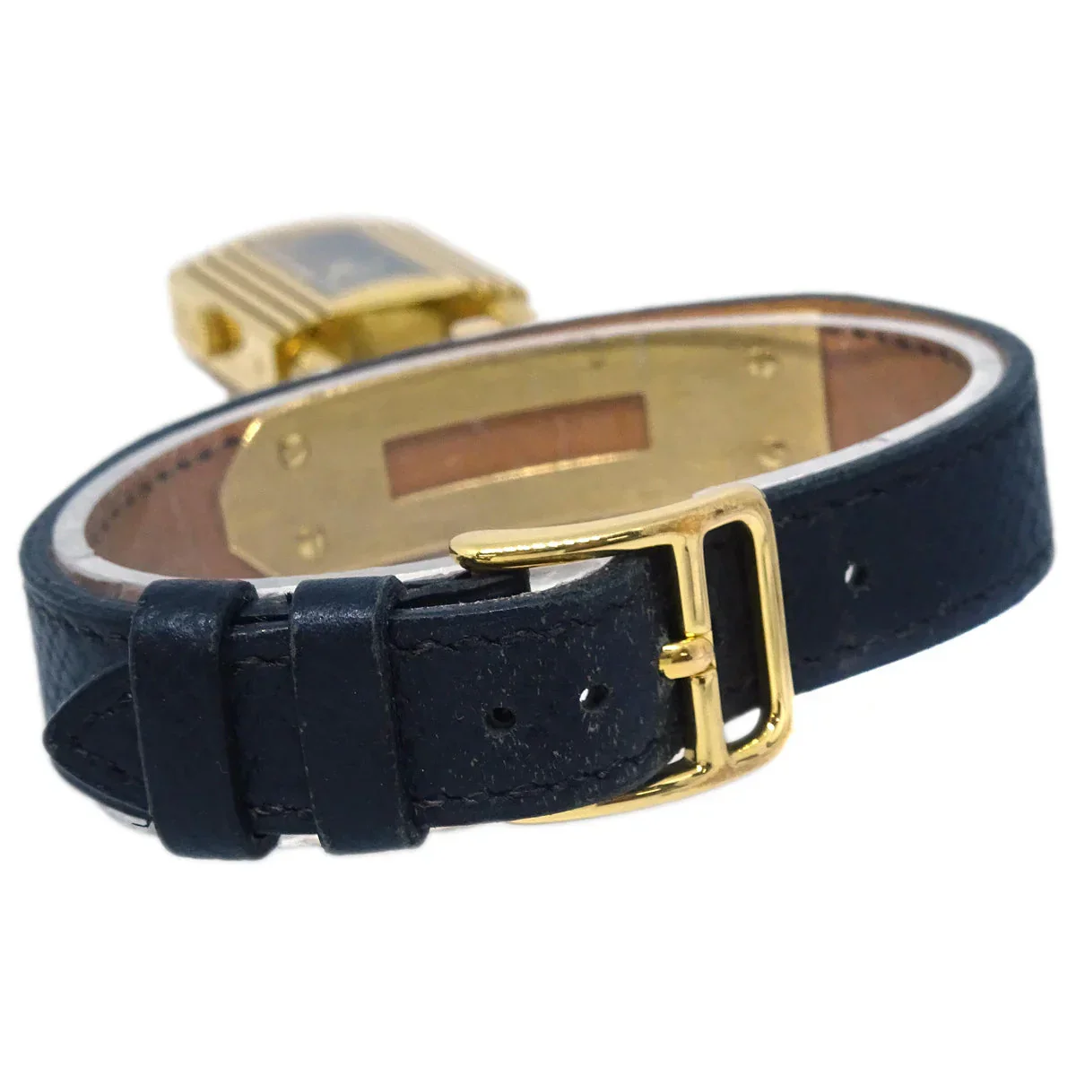 Hermes 1996 Kelly Watch Quartz Watch Black ◯Z - Image 3
