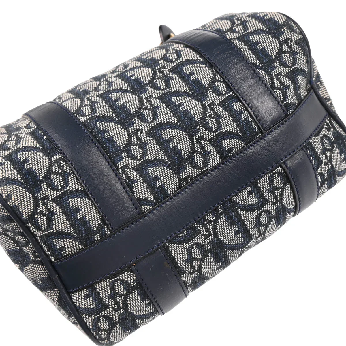 Christian Dior 2001 Navy Trotter Handbag - Image 5