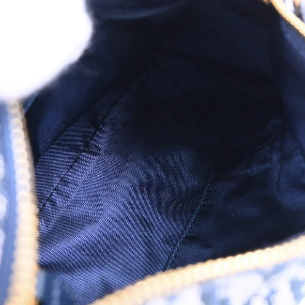 Christian Dior 2001 Navy Trotter Handbag - Image 8