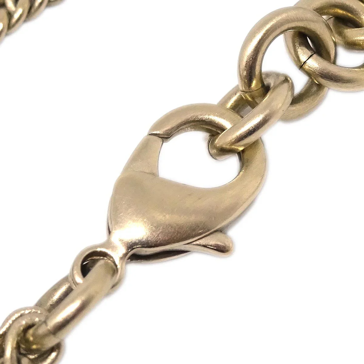 Chanel Chain Bracelet Gold Rhinestone 05A - Image 3