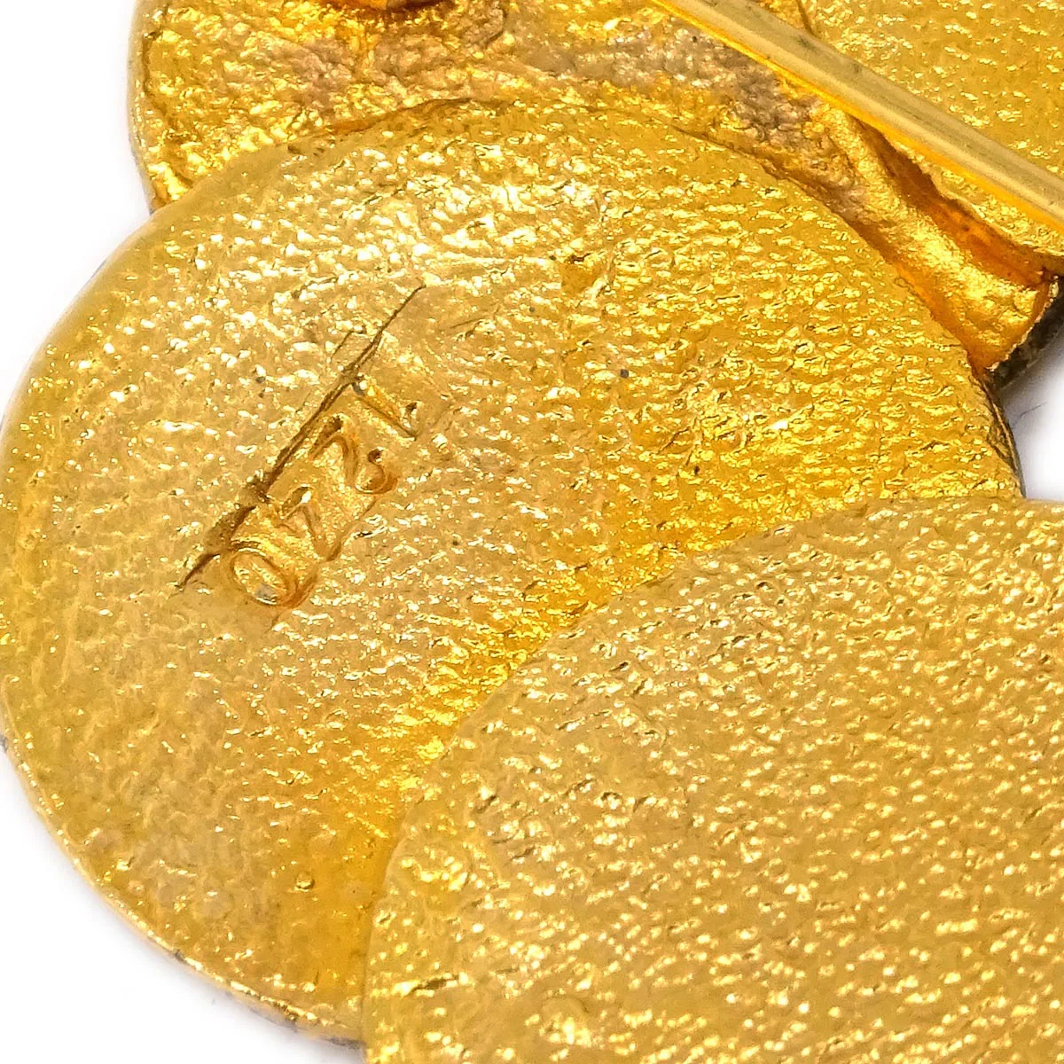 Chanel Brooch Pin Gold 1240/28 - Image 3