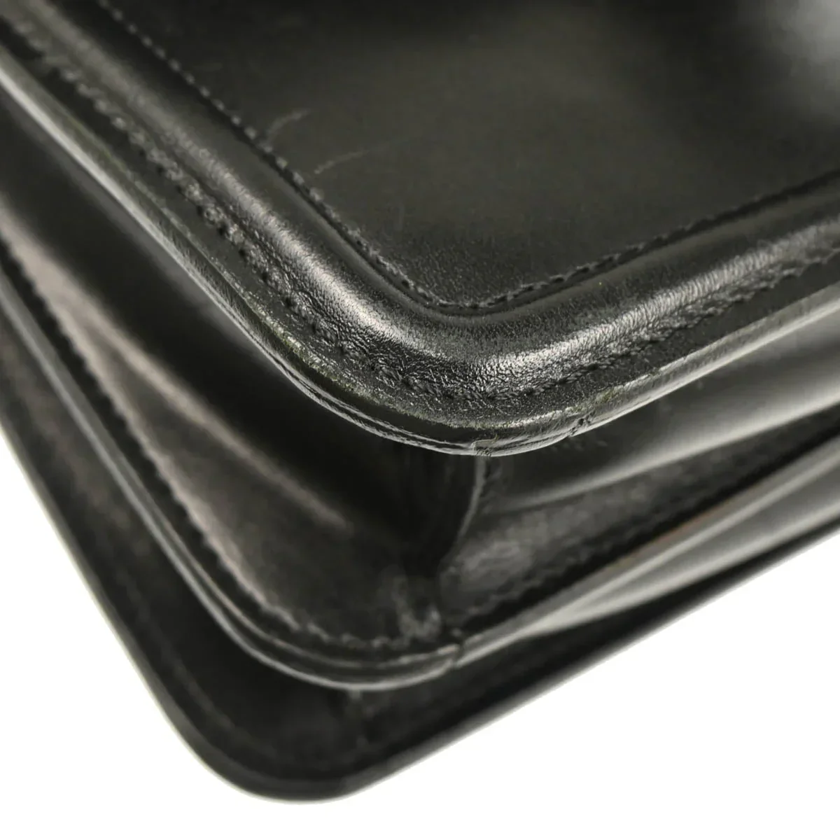 Chanel 2005-2006 Black Lambskin Handbag - Image 5