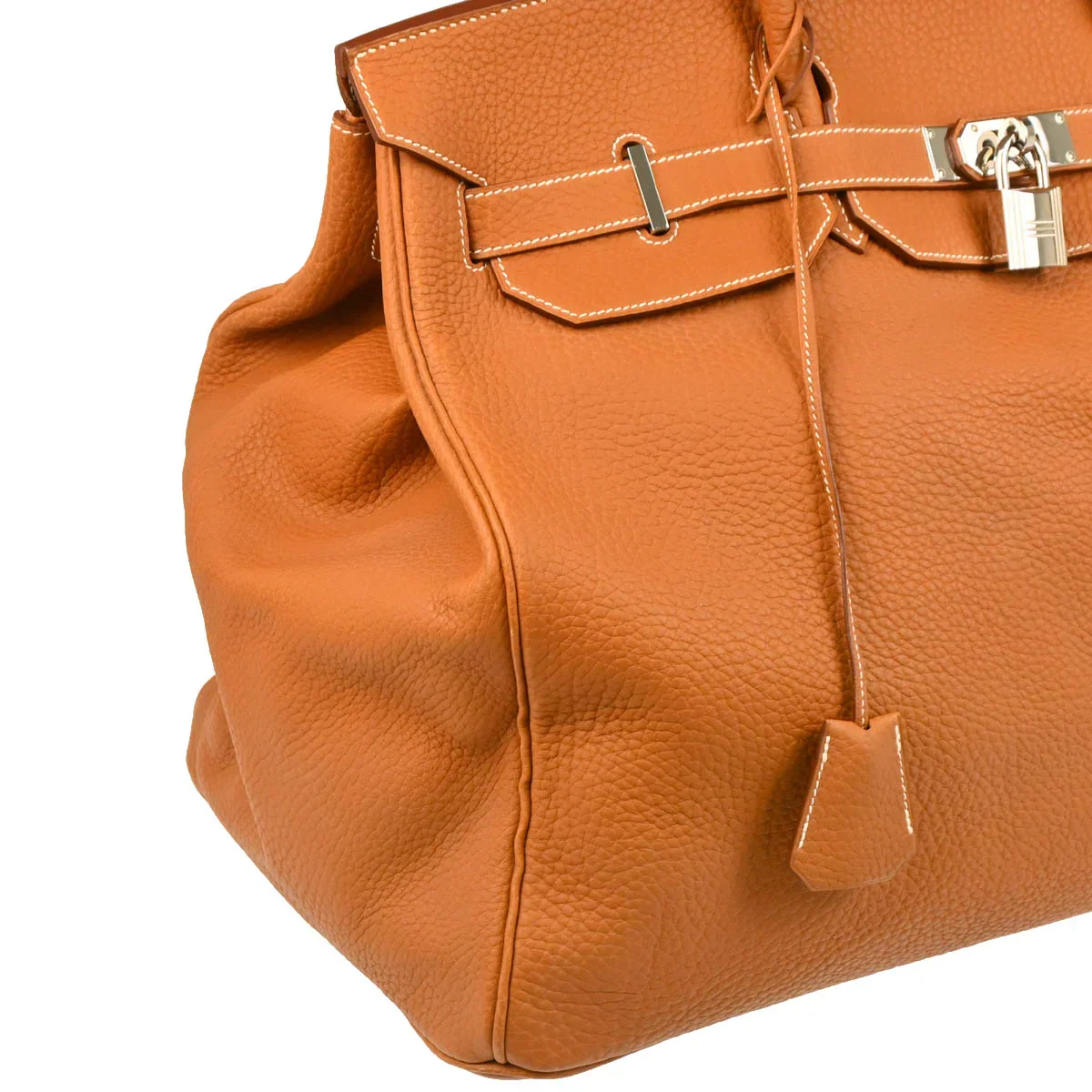 Hermes 2009 Gold Togo Birkin 50 Handbag - Image 3
