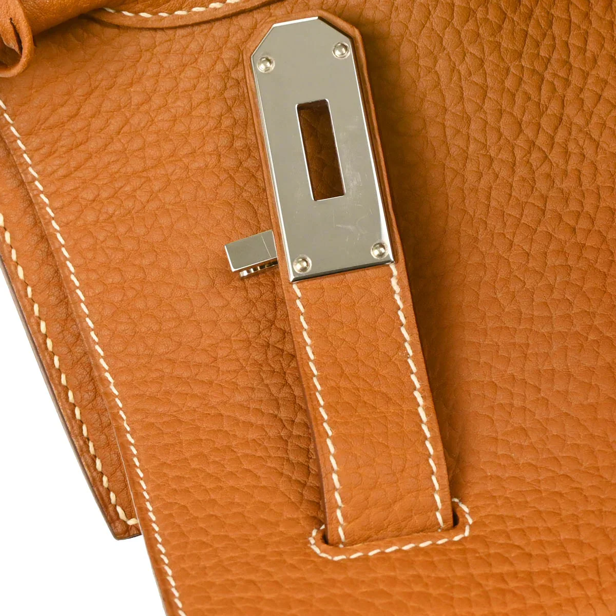 Hermes 2009 Gold Togo Birkin 50 Handbag - Image 5