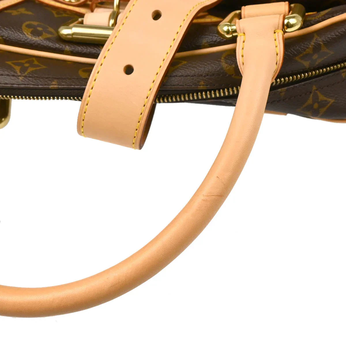 Louis Vuitton 2006 Monogram Manhattan GM Handbag M40025 - Image 7