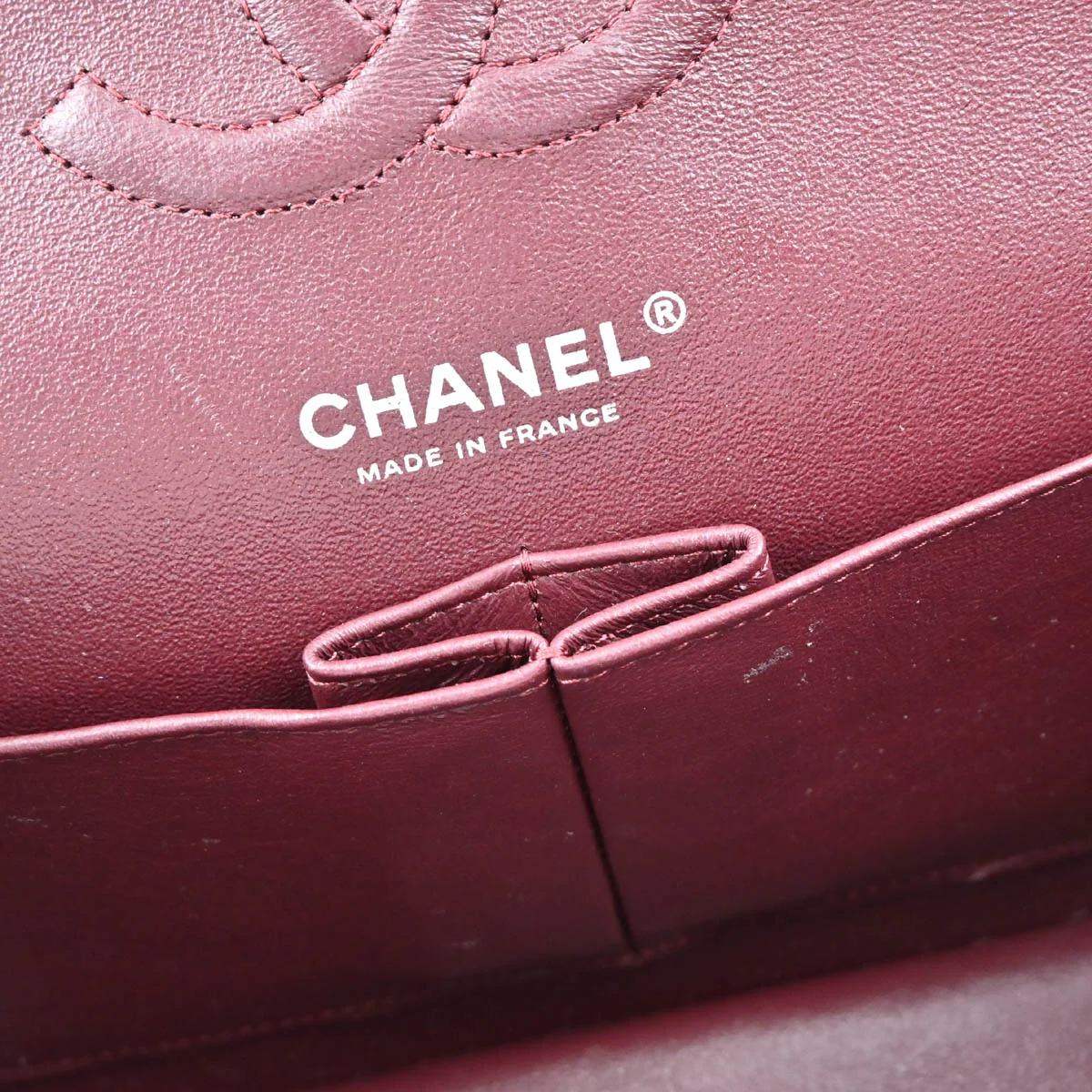 Chanel 2017-2018 Black Caviar Medium Classic Double Flap Shoulder Bag - Image 10