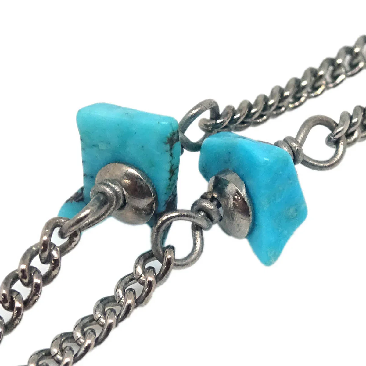 Chanel Chain Necklace Silver 97A - Image 2