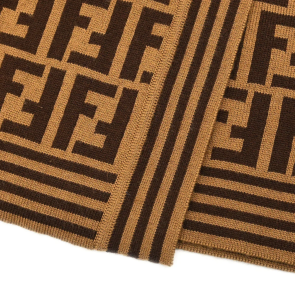 Fendi Zucca Skirt Brown #40 - Image 4
