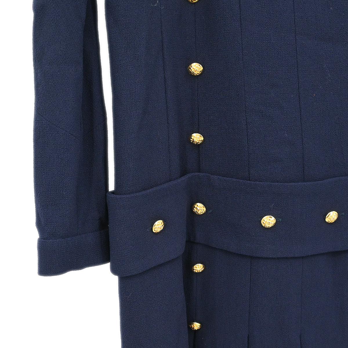 Chanel Dress Navy #34 - Image 4