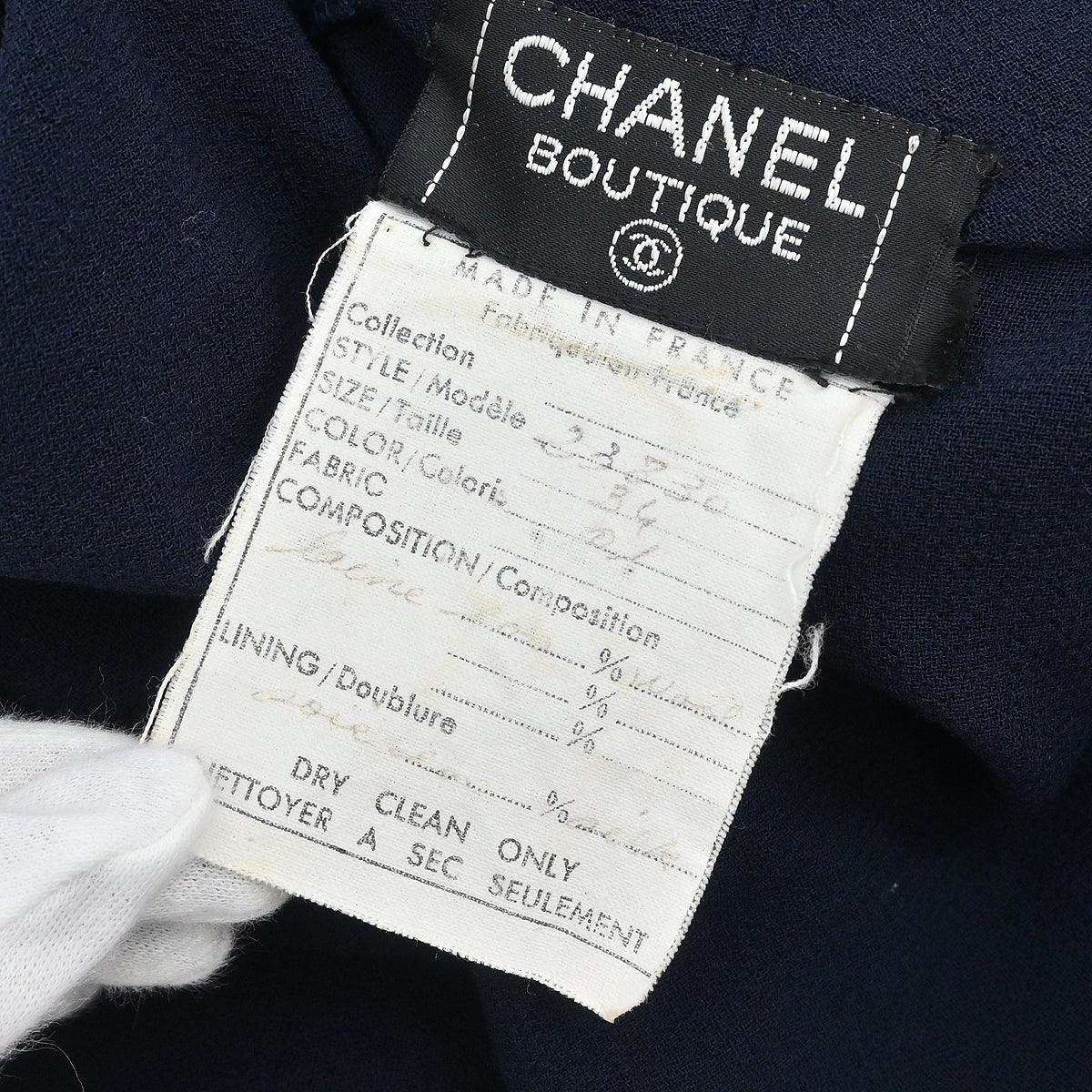 Chanel Dress Navy #34 - Image 8