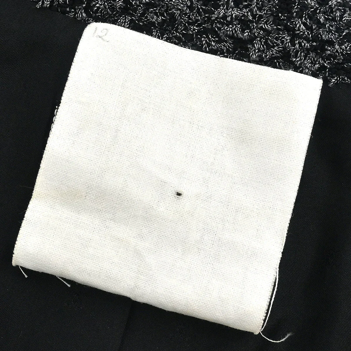 Chanel 1994 Collarless Jacket Gray #36 - Image 10