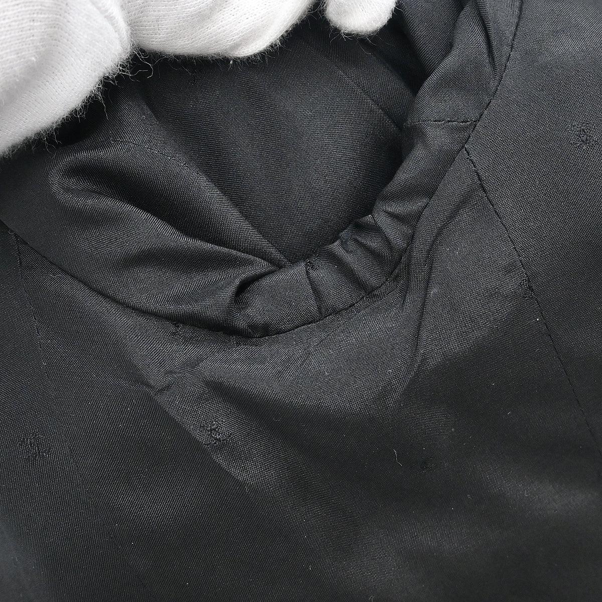 Chanel 1994 Collarless Jacket Gray #36 - Image 8