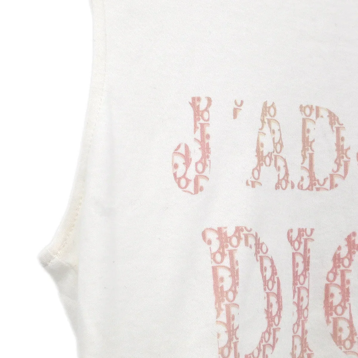 Christian Dior 2004 Sleeveless Tank Top White #38 - Image 4