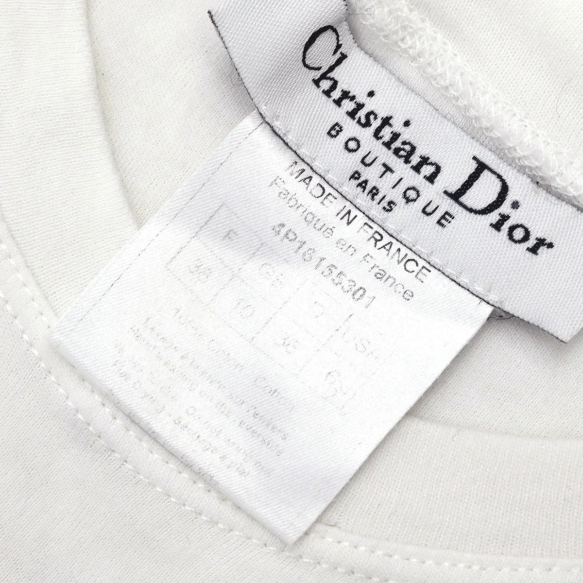 Christian Dior 2004 Sleeveless Tank Top White #38 - Image 9