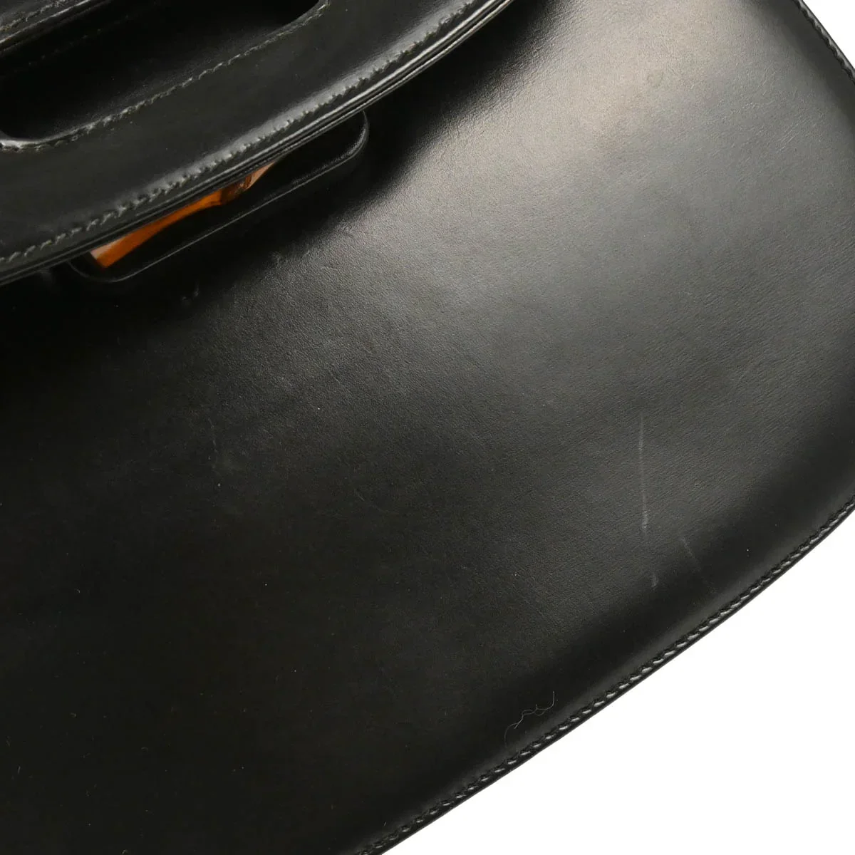 Gucci Black Bamboo 2way Shoulder Handbag - Image 5