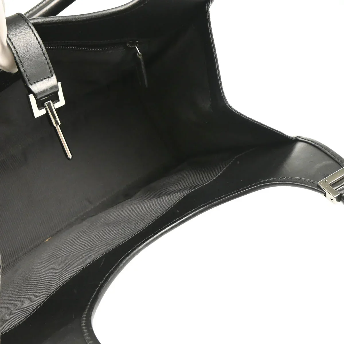 Gucci Black GG Jackie Handbag - Image 4