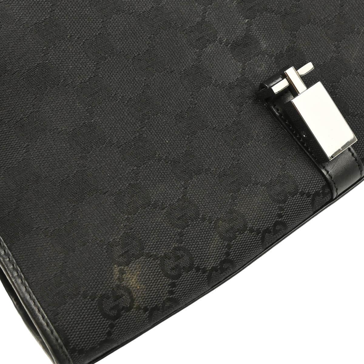 Gucci Black GG Jackie Handbag - Image 5